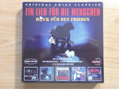 ROCK FÜR DEN FRIEDEN 4CD & DVD: EIN LIED FÜR DIE MENSCHEN/ORIG. AMIGA CLASSICS - Bild 1 von 2