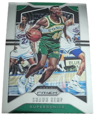 Tarjeta de baloncesto 2019 Panini Prizm #14 Shawn Kemp Seattle Supersonics NBA (J2 Foto 1 de 2