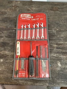 Vintage Snap-On 2011B-IT-K Ignition Tune-Up Kit Set w/ C-111B Kit Bag FREE SHIP - Picture 1 of 10