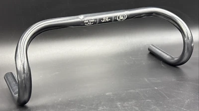 NOS 3T Ergo Power Due Tour de France CENTURY GRAY 43cm Alloy Drop Handlebar 26mm - Image 1 of 4