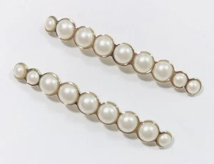 CHANEL CH 5481H Golden/ Glass Pearls Replacement Front Side Icon Genuine ITALY - Picture 1 of 10