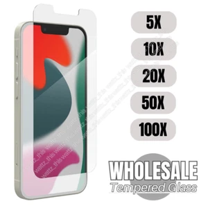 Großhandel Posten Hartglas Displayschutzfolie für iPhone 14 13 12 11Pro Max XR 8 - Bild 1 von 17