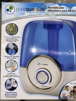 NEW Guardian Technologies H1210 100-Hour Ultrasonic Cool Mist Humidifier   - Image 1 of 2