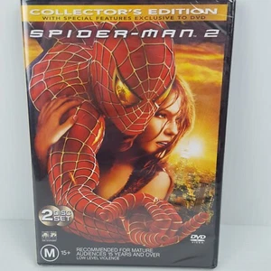SPIDERMAN 2 Tobey Maguire Kirsten Dunst Collector Edition DVD BRAND NEW & SEALED - Picture 1 of 3