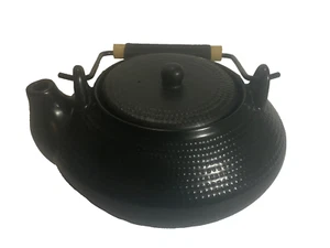 Matsuri by Gallery Collection Ceramic Black Teapot - Picture 1 of 10