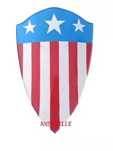 Captain America Metal Shield Wall Decorative Prop Armor Props Avenger 28' - Foto 1 di 5