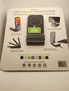 MyCharge  3-in-1 Wireless Portable Charging Stand - Picture 1 of 2