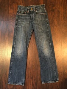 Jungen Levi 12 Regular 26 x 26 514 Slim Straight Denim Blau Jeans - Bild 1 von 6