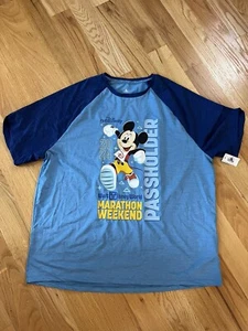 2024 WDW Run Disney Marathon Weekend PASSHOLDER Shirt Size XL - Picture 1 of 6