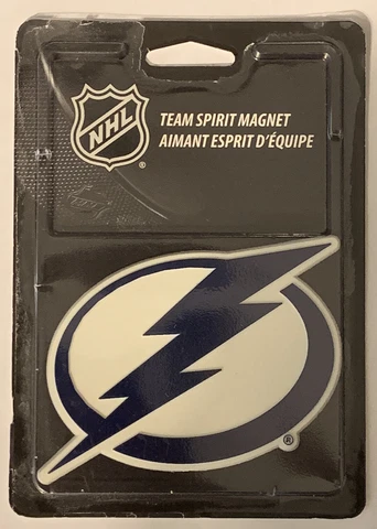 Tampa Bay Lightning Team Spirit Emblem Fridge Magnet NHL Rico Industries Cover