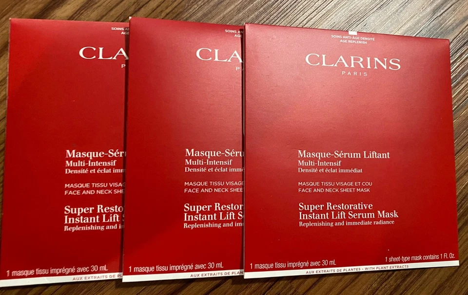 Clarins Super Restorative Instant Lift Serum Mask 1 Sheet