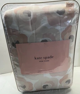 Kate Spade New York Twin XL Twin Bettdecken Set Sham Deco Rose Rosa Blumen NEU - Bild 1 von 8