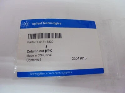Tuerca de columna Agilent Technologies 5181-8830 1/PK Foto 1 de 2