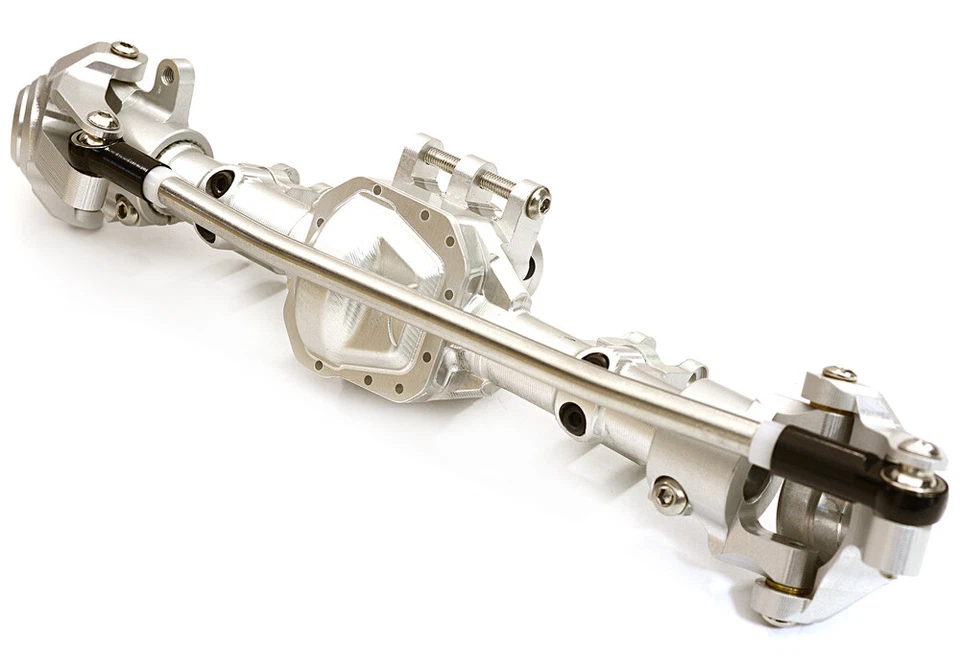 Integy Aluminum Complete Front Axle Housing Assembly : SCX10 II C27151HARD - Image 1 of 1