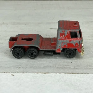 Vintage Majorette Bernard Hauler Tractor red 1/100 Made in France - Picture 1 of 7