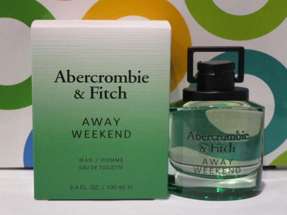 ABERCROMBIE & FITCH ~ SPRAY EAU DE TOILETTE EAU DE TOILETTE AWAY WEEK PARA HOMBRE ~ 3,4 OZ Foto 1 de 1