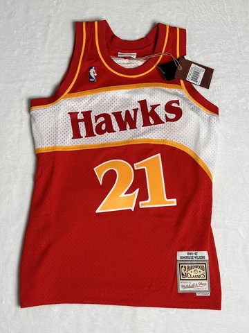 Mitchell & Ness Dominique Wilkins Atlanta Hawks 1986-87 Swingman Men’s Size M Cover