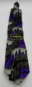 Vtg Jerry Garcia J. Garcia Grateful Dead Tie Moon Mountains Collection Fourteen - Picture 1 of 8