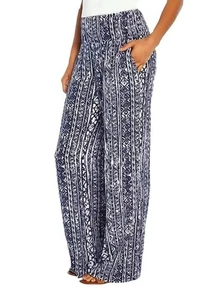 THREE DOTS, Size XL, Women's, Wide Leg, Rayon-Crepe-like, Pull-On Pants.  NEW - Picture 1 of 14