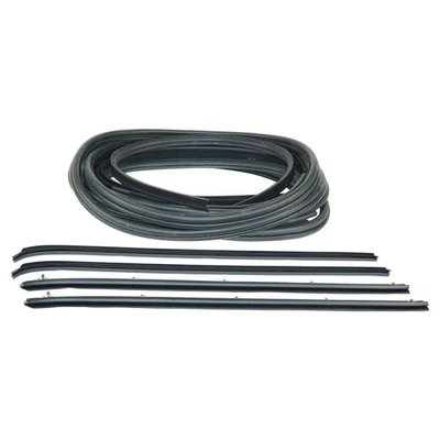 10 Piece Rubber Door Window Weatherstrip Seal Kit for 80-93 Dodge Truck D W 150 - Image 1 of 4