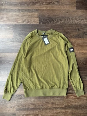 Weekend Offender Hombre Nylon Metal Popover Cuello Redondo Mediano en Verde - Imagen 1 de 4