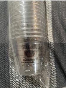 NEW Tito’s Vodka Sleeve Of 100 Clear Plastic Shot Glasses - Picture 1 of 2