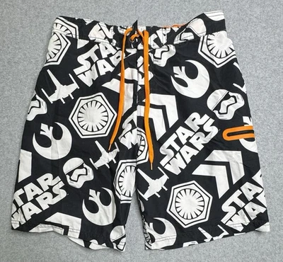 Bioworld Star Wars Boardshorts Men’s Size Large Shorts Storm Trooper Swim Trunks - Image 1 of 4