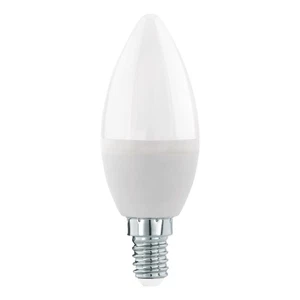 Eglo 110126 LEDE14 bulb,Plastic opal,220-240V,50/60Hz,3000K, E14-LED-C37, 1X5,5W - Picture 1 of 6