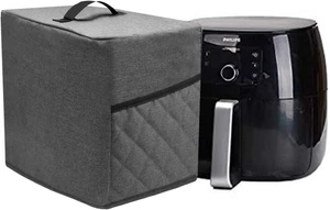 Copripolvere per friggitrice ad aria con 2 tasche accessori, impermeabile, facile pulizia (ADATTO PER 2 - Foto 1 di 12