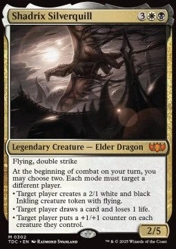 Magic/MTG Shadrix Silverquill TDC-302 Mythic Englisch Neu - Bild 1 von 2
