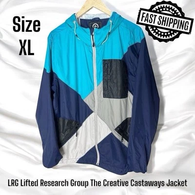LRG Lifted Research Group The Creative Castaways Jacket XL FAST SHIPPING! - Image 1 of 4
