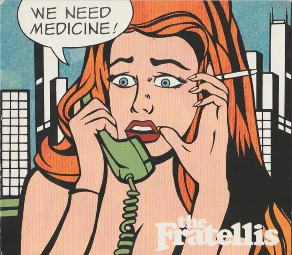 CD The Fratellis We Need Medicine TRIFOLD CARDBOARD SLEEVE. BMG - Bild 1 von 1