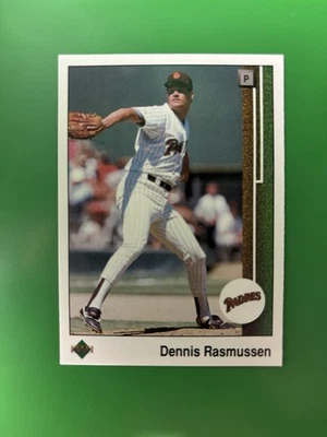 1989 Upper Deck Dennis Rasmussen San Diego Padres #645 - Image 1 of 2