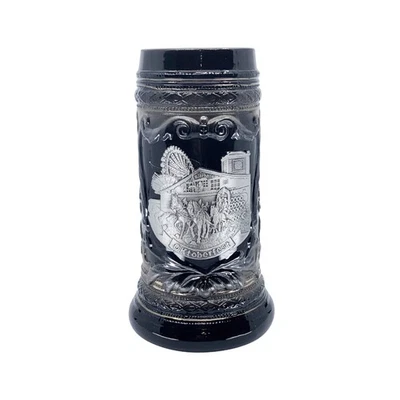 0,6 litros | OktoberfestHaus Oktoberfest piedra jarra de cerveza carbón negro cerami... Foto 1 de 4