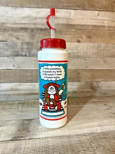 Vintage Cathy Water Bottle Straw (C) 1994 Guisewite Studio Beach Comic Funny - Picture 1 of 11