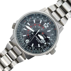 CITIZEN Gent's Wristwatch NIGHTHAWK WR200 (PO1020449) - Picture 1 of 6