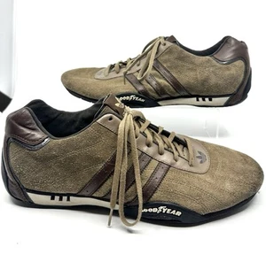 Adidas Mens Y2K Goodyear Brown Suede Sz 13 Racing Casual Comfort Lifestyle - Picture 1 of 18
