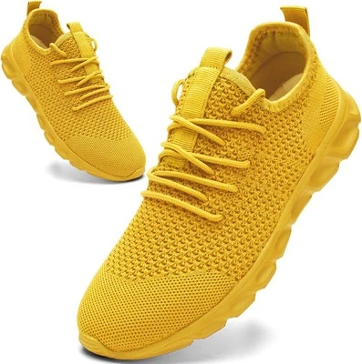 Zapatos para correr para mujer Moda Caminar Deportes Gimnasio Tenis Transpirables Sin cordones...  Foto 1 de 4