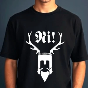 Monty Python Unisex T-Shirt: Ni The Knight Who Say Tee Retro Unisex - Picture 1 of 5