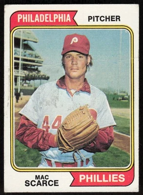 1974 Topps #149 Mac Scarce - $1 SHIPPING (JB4) - Image 1 of 2