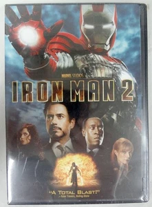 Marvel Iron Man 2 (2010) Robert Downy Jr Widescreen DVD Brand New Factory Sealed - Picture 1 of 7