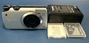 Canon PowerShot A3300 IS 16.0MP Digital Camera - Silver w/ 3 Batterys & Charger - Picture 1 of 3