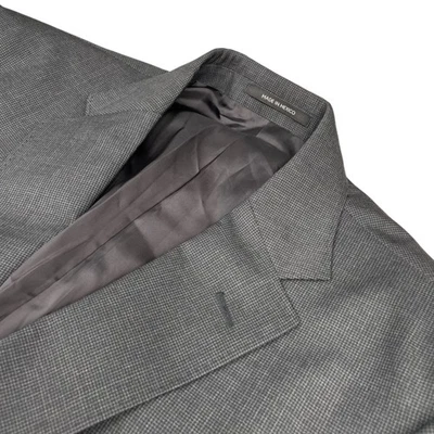 Blazer gris Ermenegildo Z Zegna Solferino Drop 7 100 % lana 2 botones • 40R Foto 1 de 4