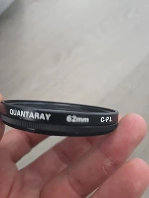 Quantaray 62mm Lens Filter Polarizer Circular C-PL - Image 1 of 3
