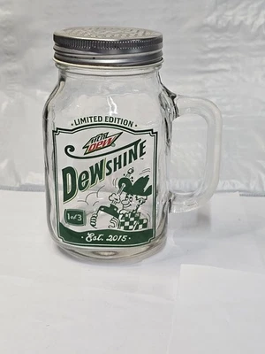 Mtn Dew Dewshine Jar 2015 Circle K Exclusive #1 Of 3, Mug, Mason Jar, Used - Image 1 of 4
