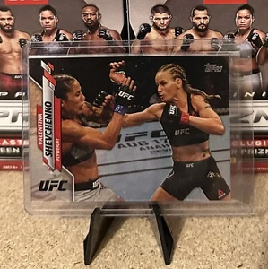 Valentina Shevchenko Topps 2020 Refractor #14 - Picture 1 of 2