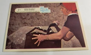 1976 The Bionic Woman #2 Non Sport Trading Card TV Show Vintage Collectible - Picture 1 of 3