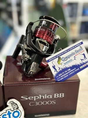SHIMANO SEPHIA BB C3000 S  ULTIMO NATO PESCA ALLA SEPPIA E CALAMARI - Immagine 1 di 4