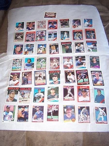 50 Cleveland Indians Baseball Karten alle sehr gut bis meist neuwertig 1982 bis 1992 - Bild 1 von 3