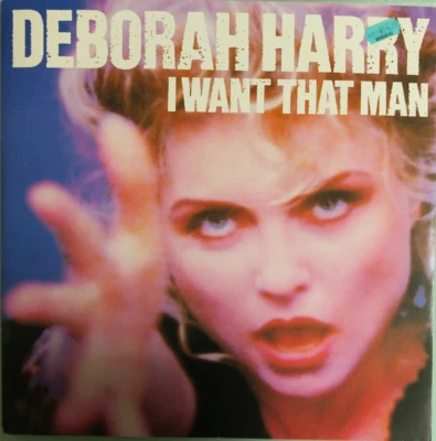MINT Debbie Harry I Want That Man Australia issue 12'' vinyl single 1989 BLONDIE - Image 1 of 4